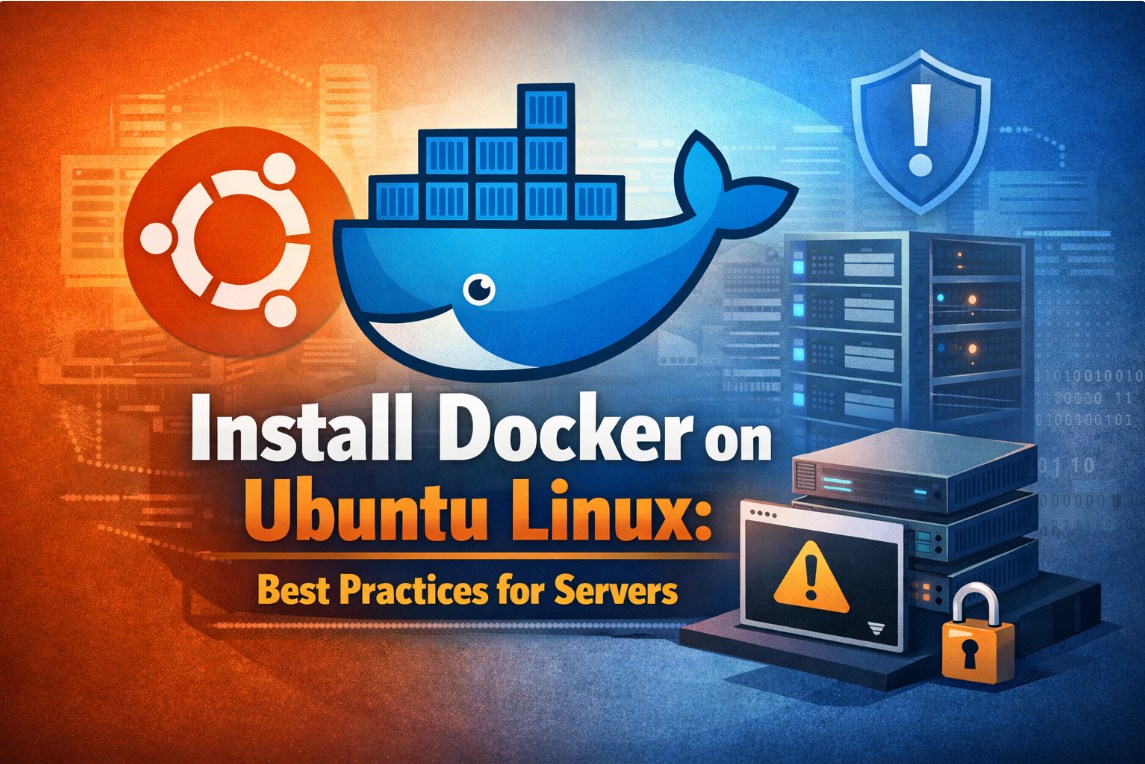 Linux Ubuntu Docker Arr Stack How to Install Docker on Ubuntu Linux (Production-Ready Setup) – Arvind ...